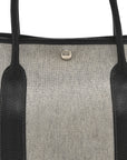Toile Negonda Garden Party 36 MM Tote Black Ecru