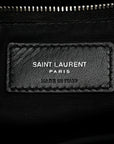 Lambskin Quilted Toy Loulou Puffer Monogram Chain Satchel Crema Soft