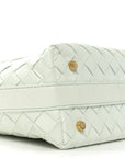 Calfskin Nappa Intrecciato Mini Wallace Glacier Muse