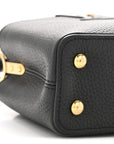Taurillon Mini Capucines Black