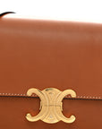 Natural Calfskin Medium Triomphe Tan