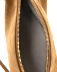 Suede Pouch Olive Green