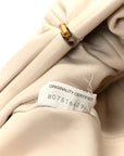 Smooth Butter Calf The Pouch Oversized Clutch Mist