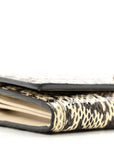 Snakeskin GG Ophidia Wallet On Chain Roccia