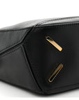 Nappa Lambskin Featherlight Mini Puzzle Bag Black