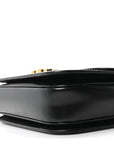Shiny Calfskin Medium Triomphe Black