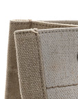 Linen Calfskin Rive Gauche Tote Greggio Natural