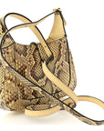 Snakeskin Mini Jackie 1961 Hobo Beige