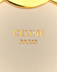 Shiny Calfskin Mini Triomphe Chalk