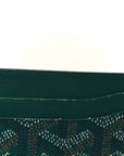 Goyardine Saint Sulpice Card Holder Green