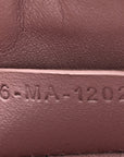 Lambskin Cannage Milly Mini Drawstring Bag Pink Peony