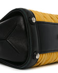 Nappa Matelasse Top Handle Bag Black Soleil