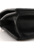 Lambskin Multi Studded Medium D1ORama Flap Bag Black