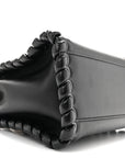 Nappa Lace Up Mini Peekaboo Iconic Satchel Black