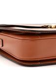 Triomphe Canvas Calfskin Medium Triomphe Bag Tan
