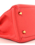 Togo Kelly Retourne 28 Rouge Pivoine