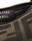 Fabric Jacquard FF 1974 Nano FNDIgraphy Hobo Charm Tobacco Moro