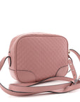 Soft MicroGCCIssima Mini Bree Messenger Bag Soft Pink