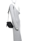 Nappa Matelasse Crossbody Black