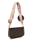 Monogram Multi Pochette Accessories Rose Clair