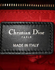 Lambskin Cannage Mini Lady D1OR Black