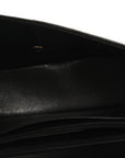 Lambskin Quilted Mini Rectangular Flap Black
