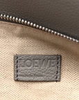 Soft Grained Calfskin Small Puzzle Edge Bag Pearl Grey