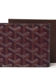 Goyardine Bi-Fold Victoire PM Wallet Burgundy