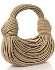 Nappa Mini Tubular Double Knot Porridge