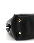 GCCIssima Signature Medium Shoulder Tote Bag Black