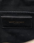Calfskin Matelasse Monogram Lou Camera Bag Black