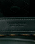 Nappa Intrecciato Small Andiamo Shoulder Bag Emerald Green