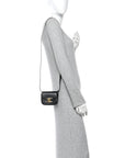 Shiny Calfskin Mini Triomphe Black