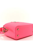 Taurillon Monogram Tuffetage Capucines Mini Fluo Pink