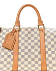 Damier Azur Keepall Bandouliere 55