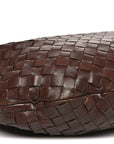 Nappa Intrecciato Small Jodie Brown
