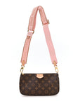 Monogram Multi Pochette Accessories Large Pochette Rose Clair