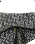 Monogram Saddle Bag Blue