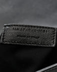 Calfskin Y Quilted Monogram Medium Loulou Chain Satchel Black