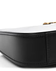 Smooth Calfskin Le 5 A 7 Mini Hobo Black