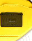 Nubuck Crystal Catalan Mirror Nano Maxi Buckle Baguette Charm Pietra Argento