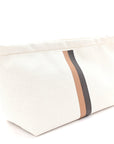 Canvas Necessaire Organizer Pouch Off White