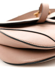 Grained Calfskin Saddle Bag With Strap Fard