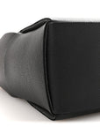 Nappa Maxi Intrecciato Arco Tote Black