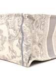 Canvas Embroidered Medium D1ORiviera Toile De Jouy Book Tote Gray
