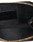 Nappa La Medusa Studded Zip Pouch Card Holder Black