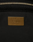 Shearling Vitello Dolce Macro FF 1974 Baguette Tobacco Black