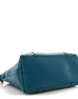 Soft MicroGCCIssima Dome Satchel Deep Cobalt