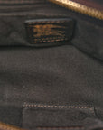 Haymarket Check Small Shoulder Bag Chocolate