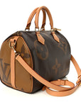 Reverse Monogram Giant Speedy Bandouliere 30